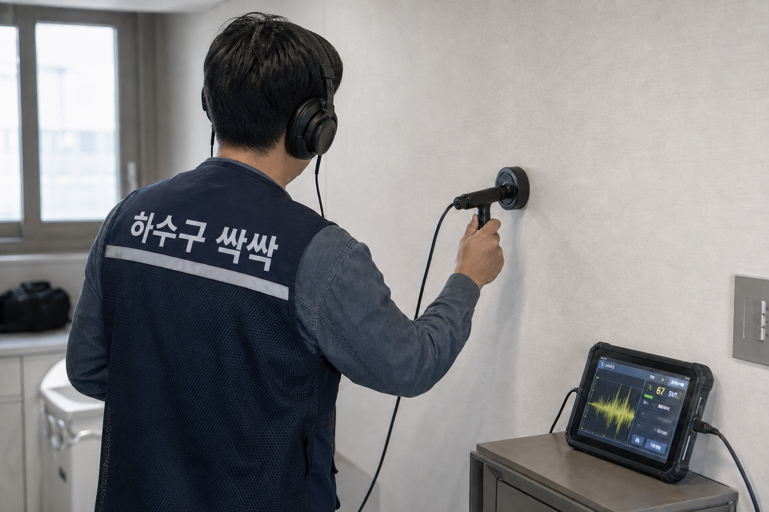 누수 탐지